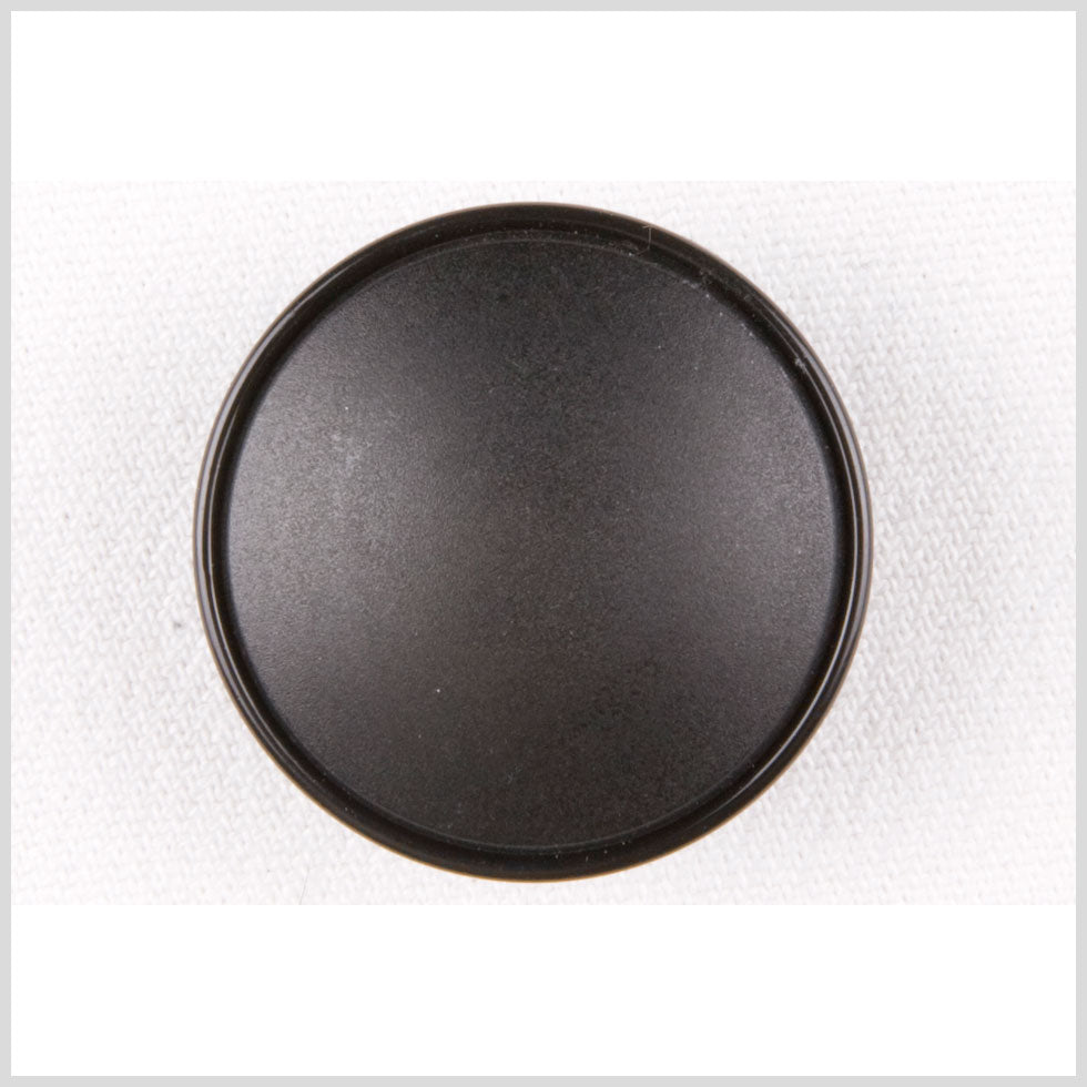 Plastic Shank Back Button - 48L/30.5mm - Black Low Convex with Narrow Rim Plastic Shank Back Button - 48L/30.5mm - Black Low Convex with Narrow Rim