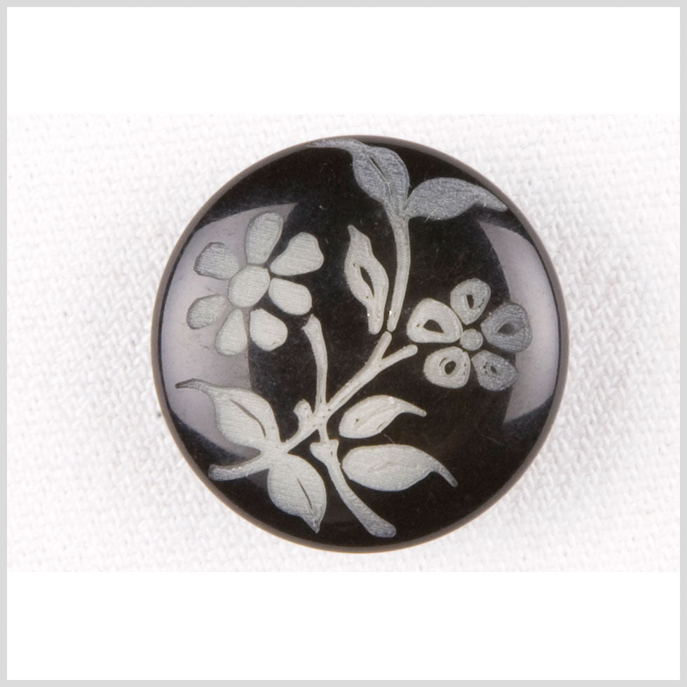 Black/Gray Plastic Button - 30L/19mm Black/Gray Plastic Button - 30L/19mm