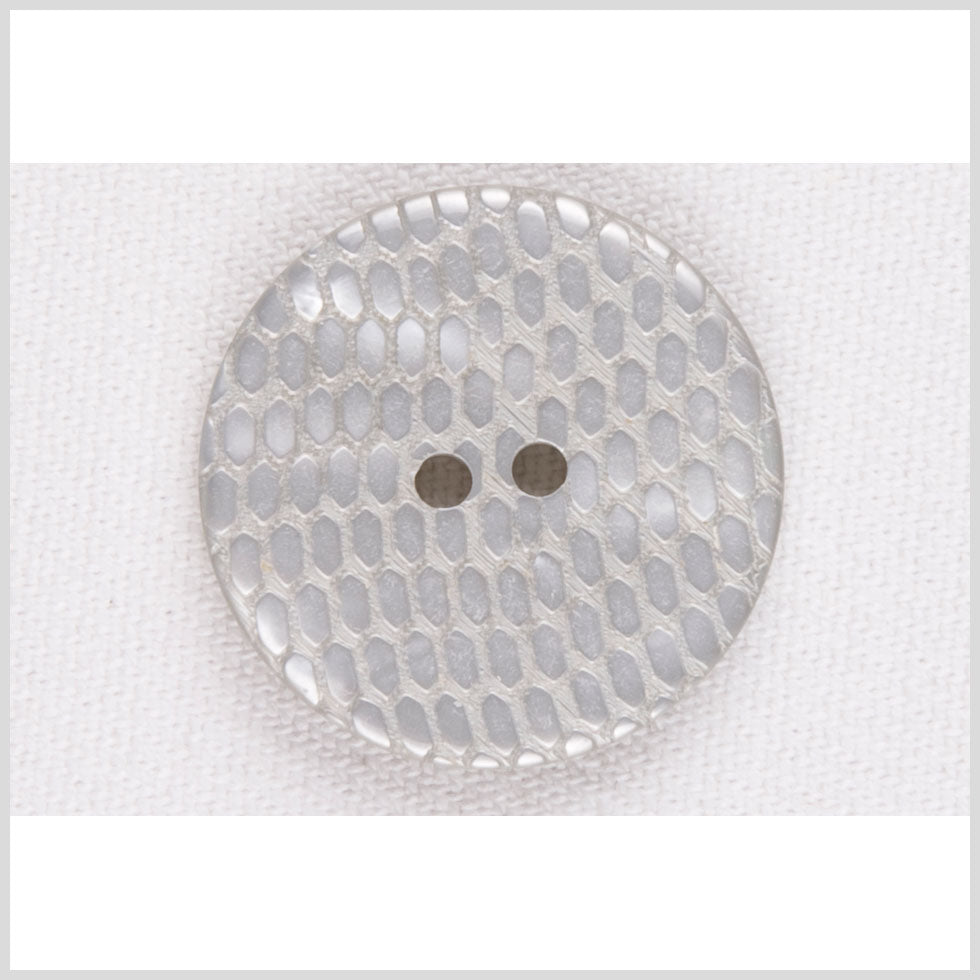 Gray Plastic Button - 40L/25mm Gray Plastic Button - 40L/25mm