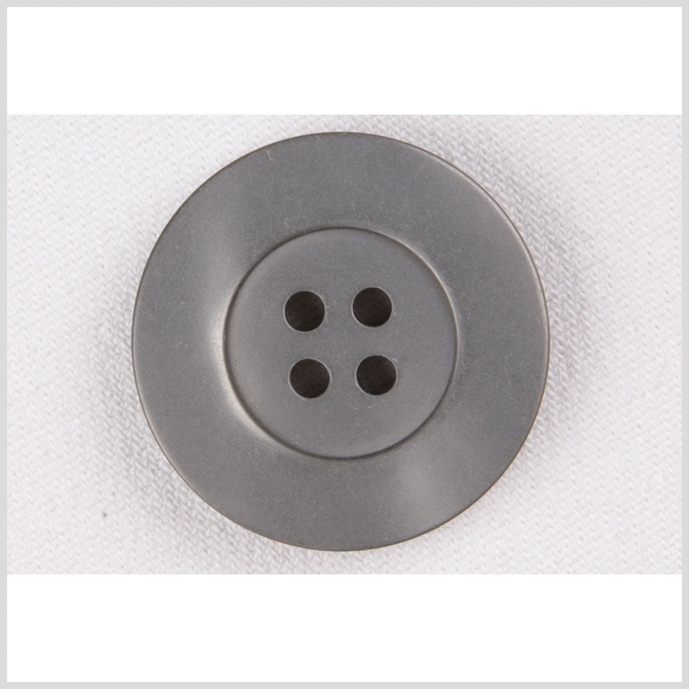 Gray Plastic Button - 50L/32mm Gray Plastic Button - 50L/32mm