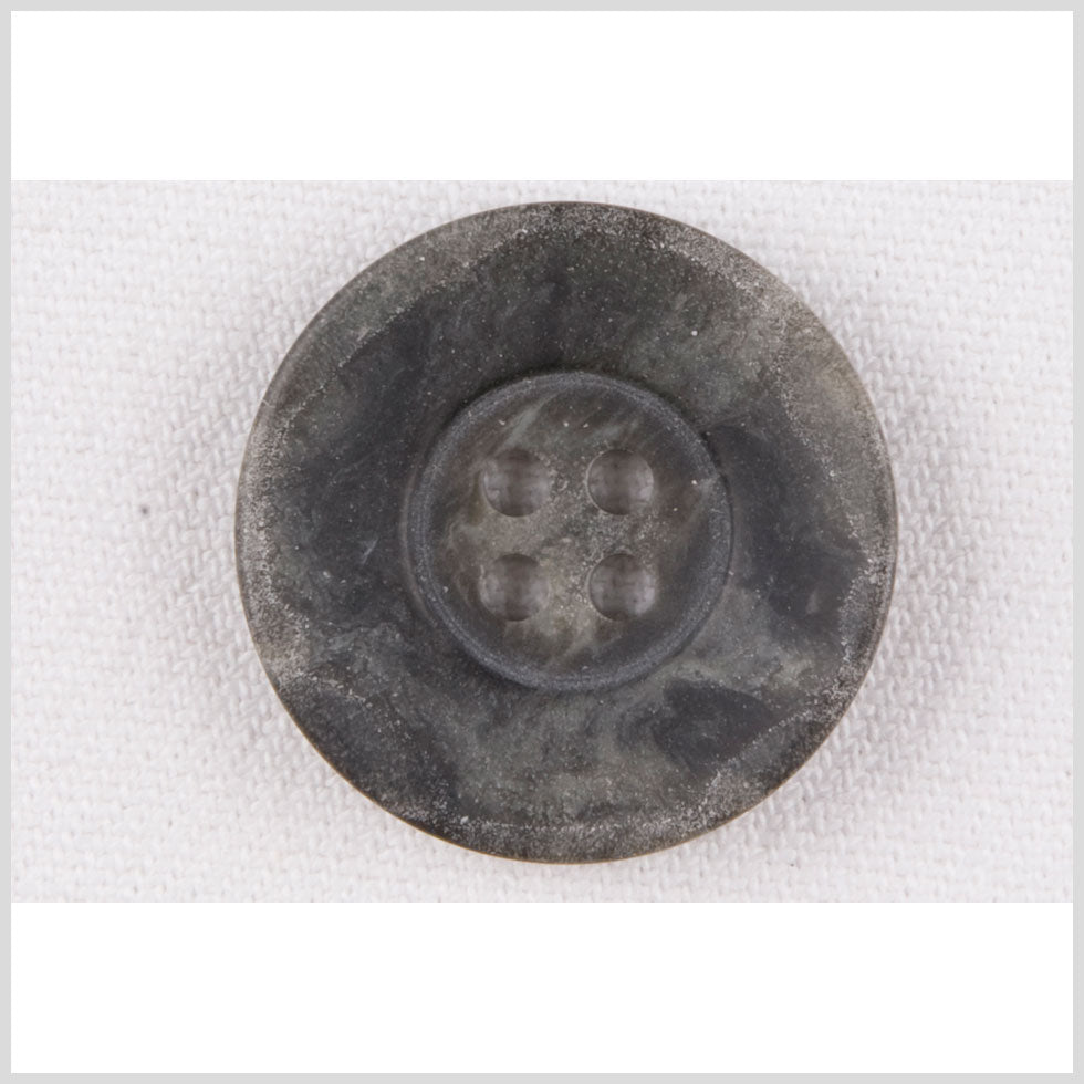 Gray Plastic Button - 24L/15mm Gray Plastic Button - 24L/15mm