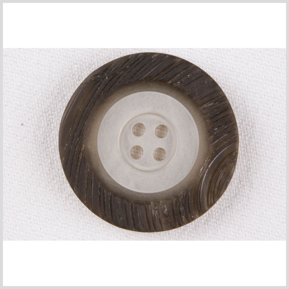 Gray Plastic Button - 32L/20mm Gray Plastic Button - 32L/20mm