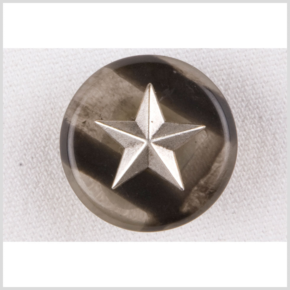 Gray Plastic Button - 36L/23mm Gray Plastic Button - 36L/23mm