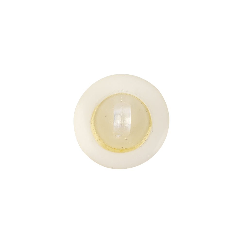 Ivory Plastic Button - 24L/15mm - Detail Ivory Plastic Button - 24L/15mm - Detail