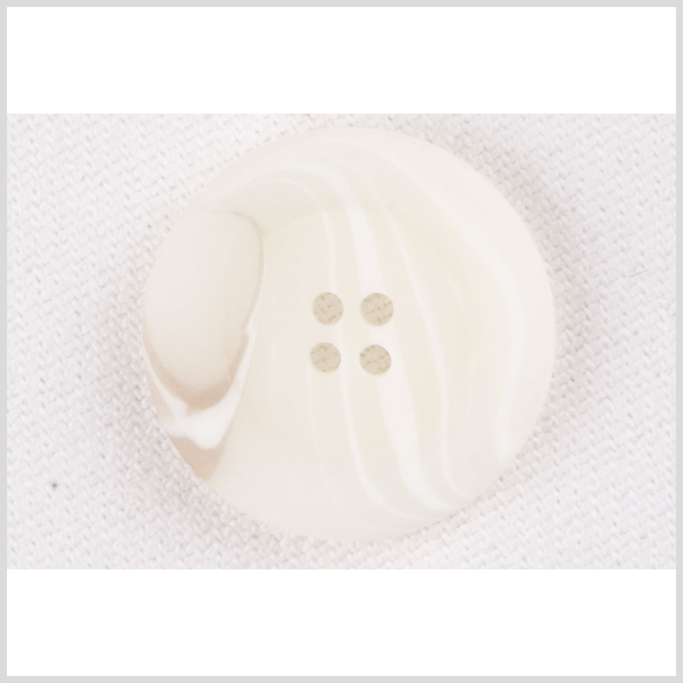 White Plastic Button - 32L/20mm White Plastic Button - 32L/20mm
