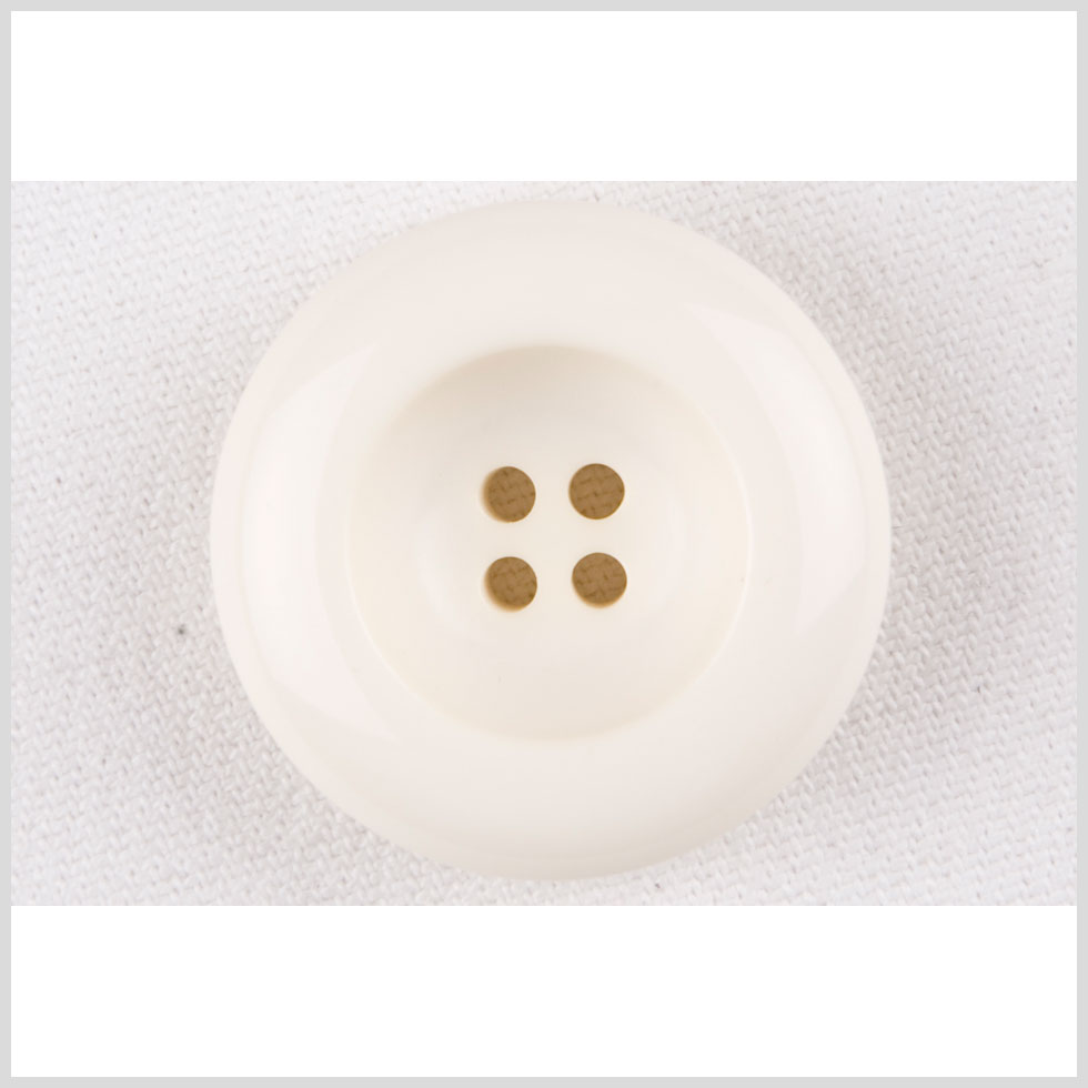 Ivory Plastic Button - 44L/28mm Ivory Plastic Button - 44L/28mm
