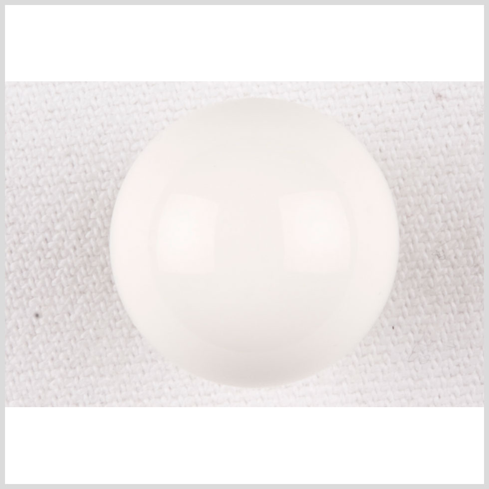 Off-White Plastic Button - 32L/20mm Off-White Plastic Button - 32L/20mm