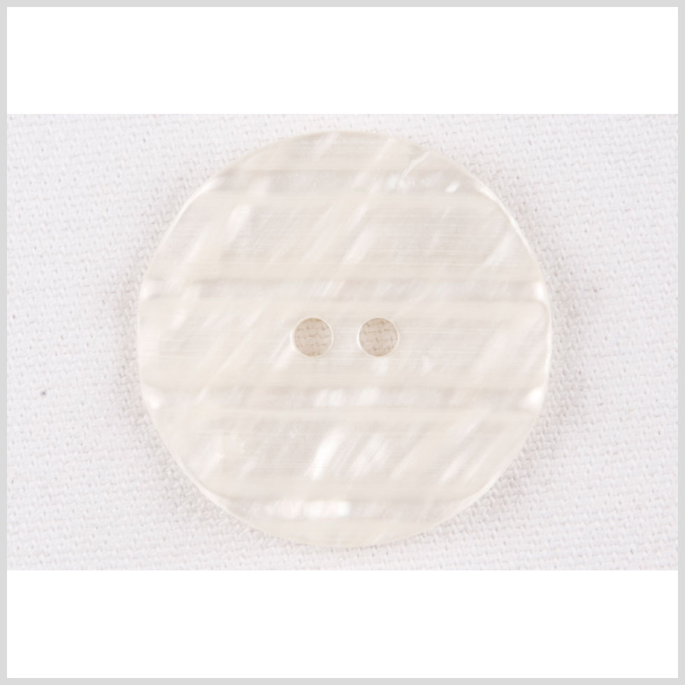 Ivory Plastic Button - 54L/34mm Ivory Plastic Button - 54L/34mm