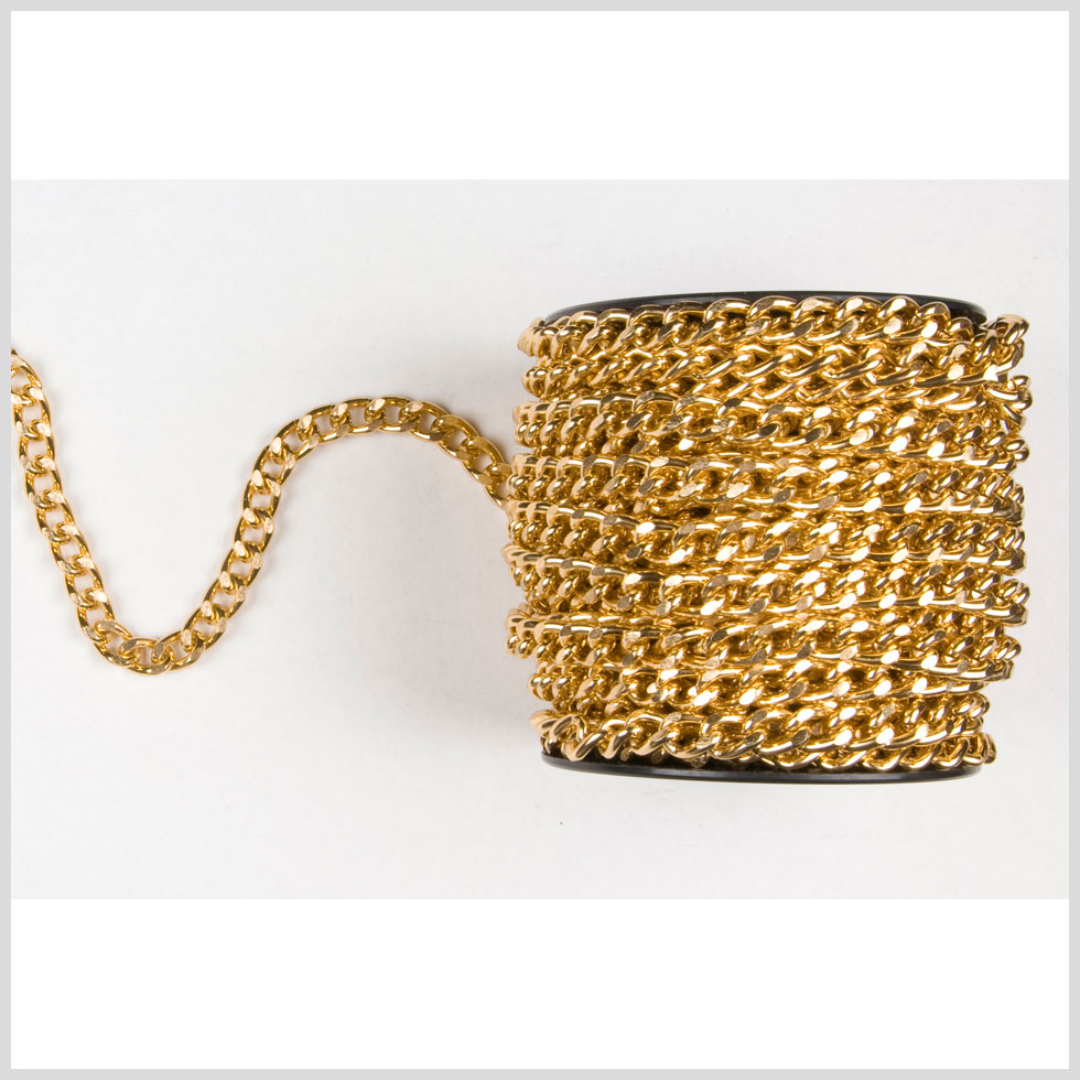 3/8" Gold Aluminum Metal Chain 3/8" Gold Aluminum Metal Chain