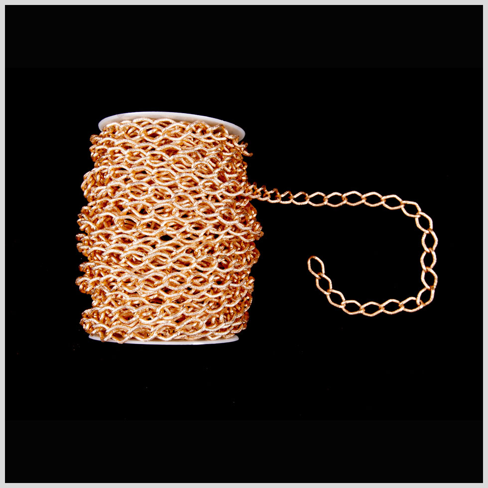 1/2" Gold Aluminum Metal Chain 1/2" Gold Aluminum Metal Chain