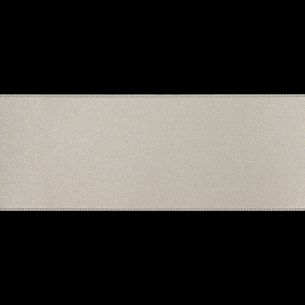 1.5" Ivory Double Face French Satin Ribbon Folded 1.5" Ivory Double Face French Satin Ribbon Folded
