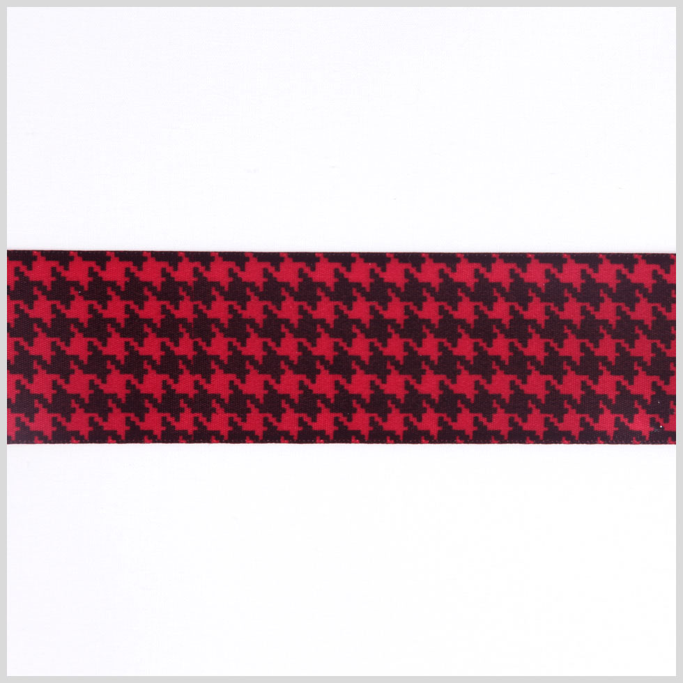 1.5 Red Printed Satin Ribbon 1.5 Red Printed Satin Ribbon