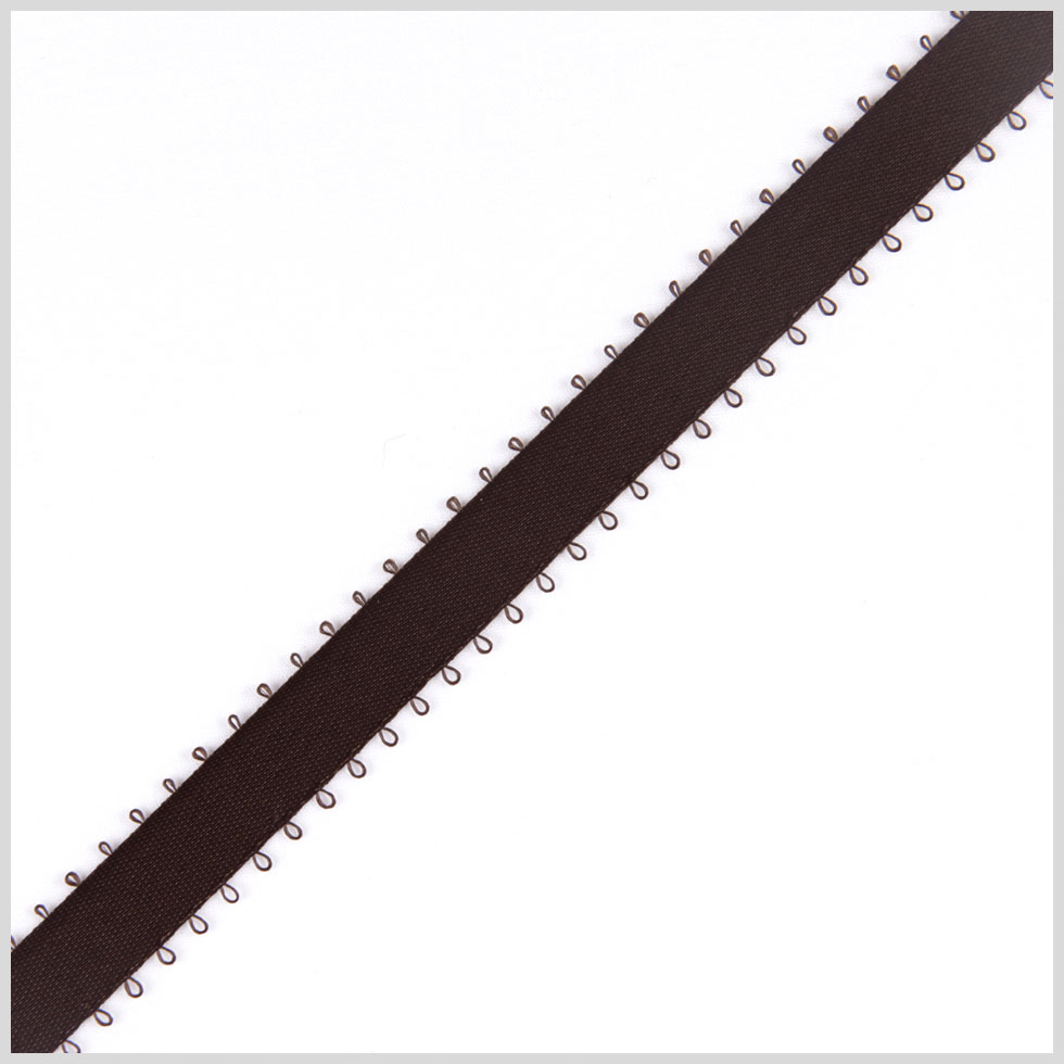 3/16 Brown Double Face Feather Edge Satin Ribbon 3/16 Brown Double Face Feather Edge Satin Ribbon