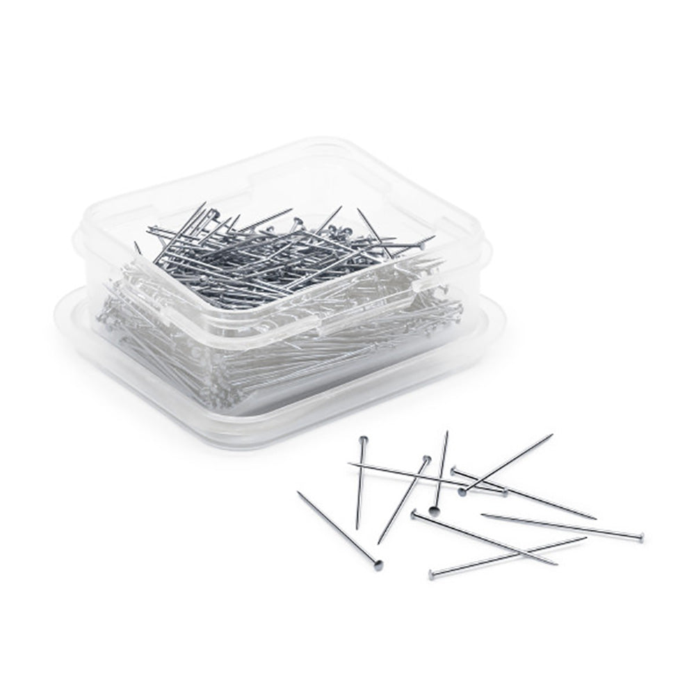 Dritz Satin Pins - 1.0625" Nickel - 400 ct Folded Dritz Satin Pins - 1.0625" Nickel - 400 ct Folded