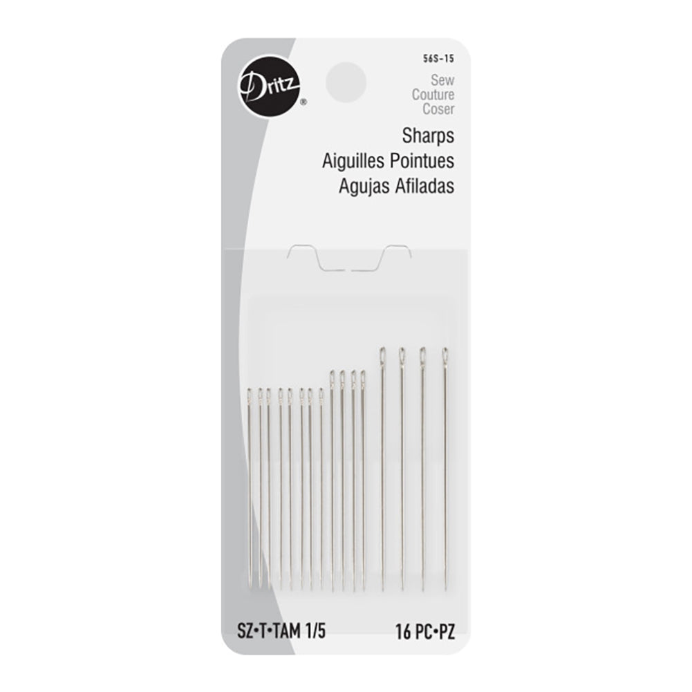Dritz Sharps Hand Needles - Size 1/5 - 16pc Dritz Sharps Hand Needles - Size 1/5 - 16pc