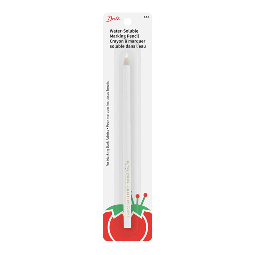 Dritz Water-Soluble Marking Pencil - White Dritz Water-Soluble Marking Pencil - White