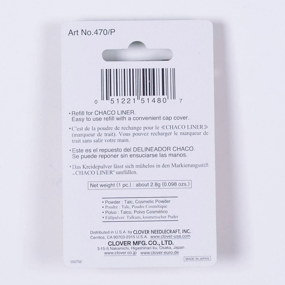 Clover Chaco Liner Refil-P - Detail