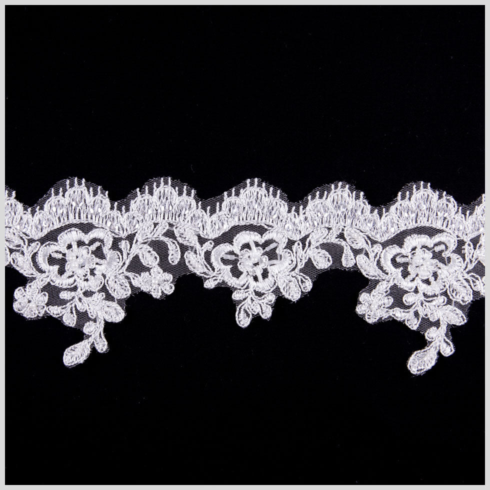 3 Off-White/Gold Bridal Beaded Lace 3 Off-White/Gold Bridal Beaded Lace