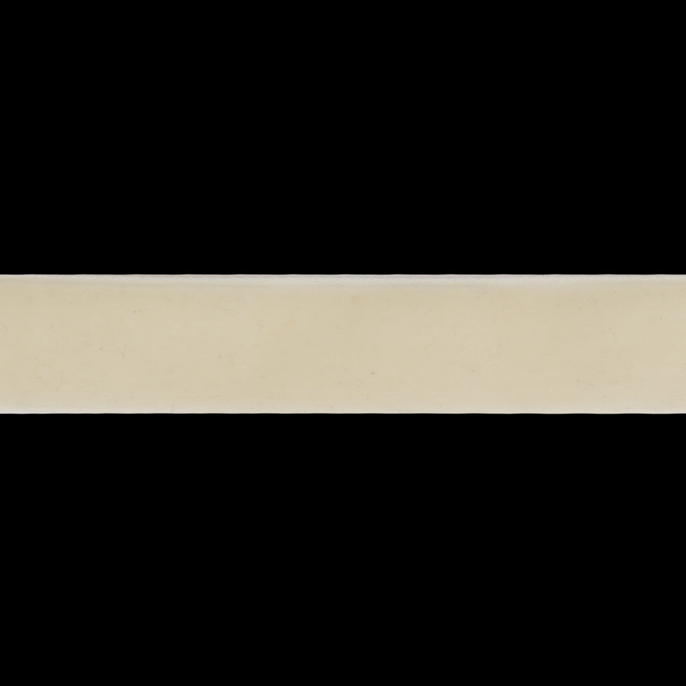 Ivory Double Face Velvet Ribbon - 7/8" Ivory Double Face Velvet Ribbon - 7/8"