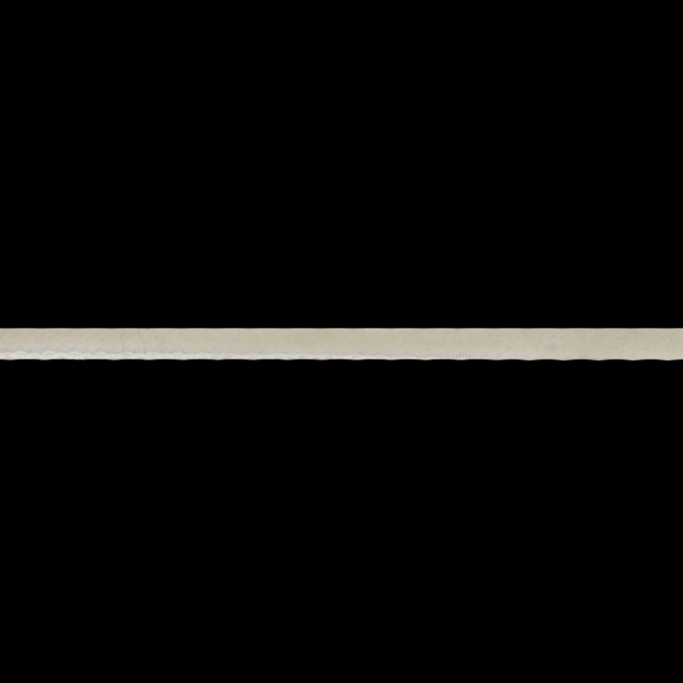 Italian Ivory Single Face Velvet Ribbon - 5mm Italian Ivory Single Face Velvet Ribbon - 5mm