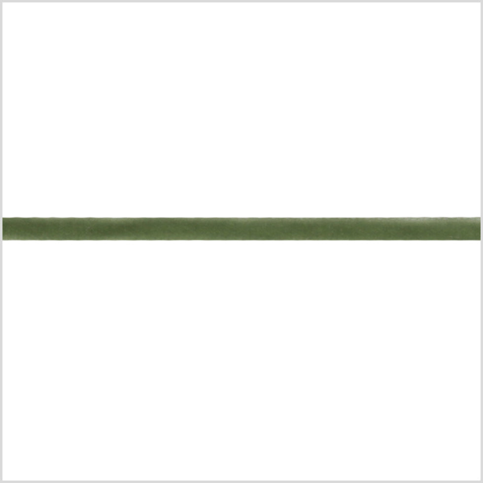 Willow Single Face Velvet Ribbon - 0.125 Willow Single Face Velvet Ribbon - 0.125