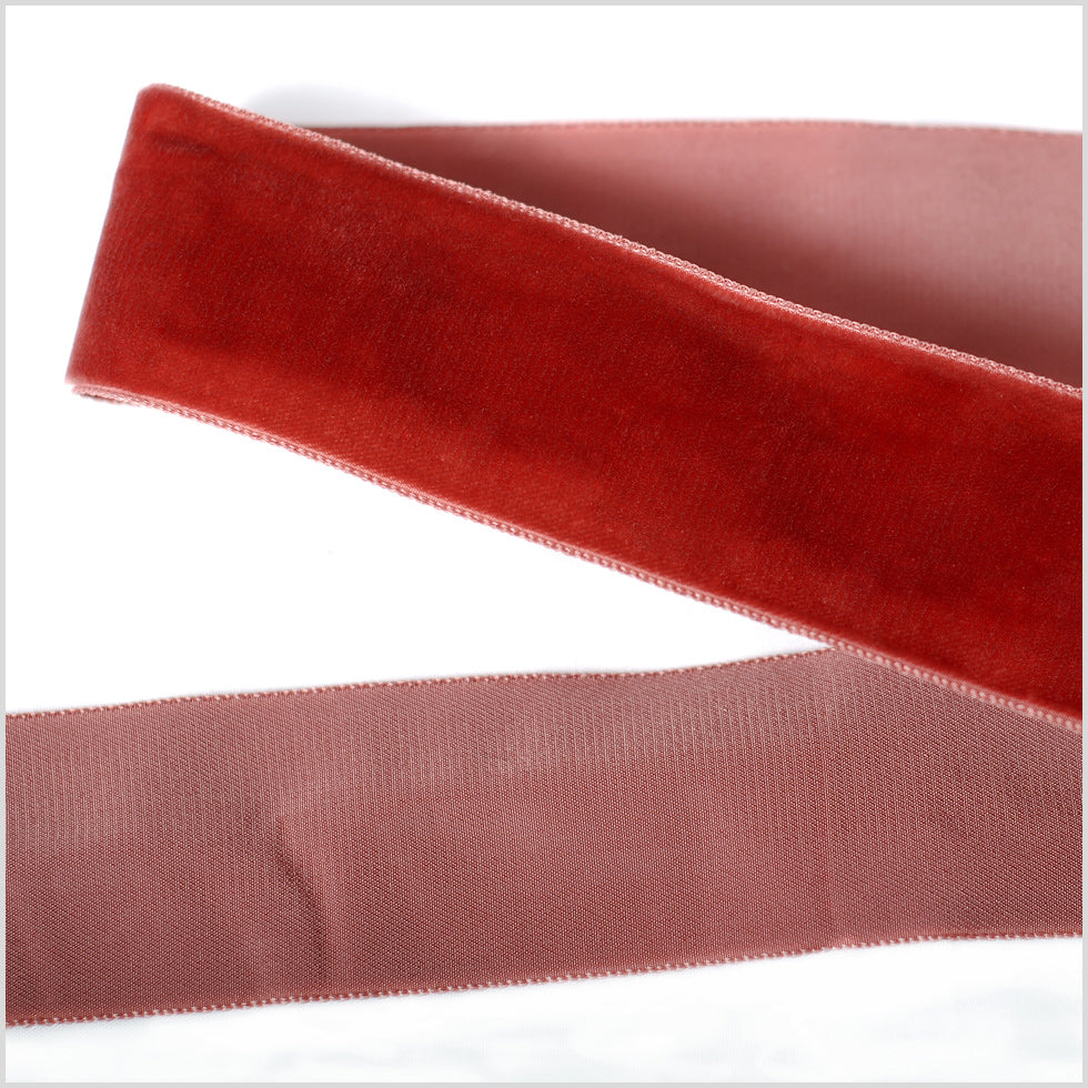 Guava Single Face Velvet Ribbon - 1.5" Guava Single Face Velvet Ribbon - 1.5"