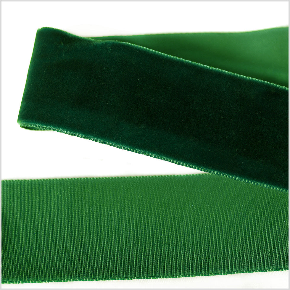 Hunter Single Face Velvet Ribbon - 1.5 Hunter Single Face Velvet Ribbon - 1.5