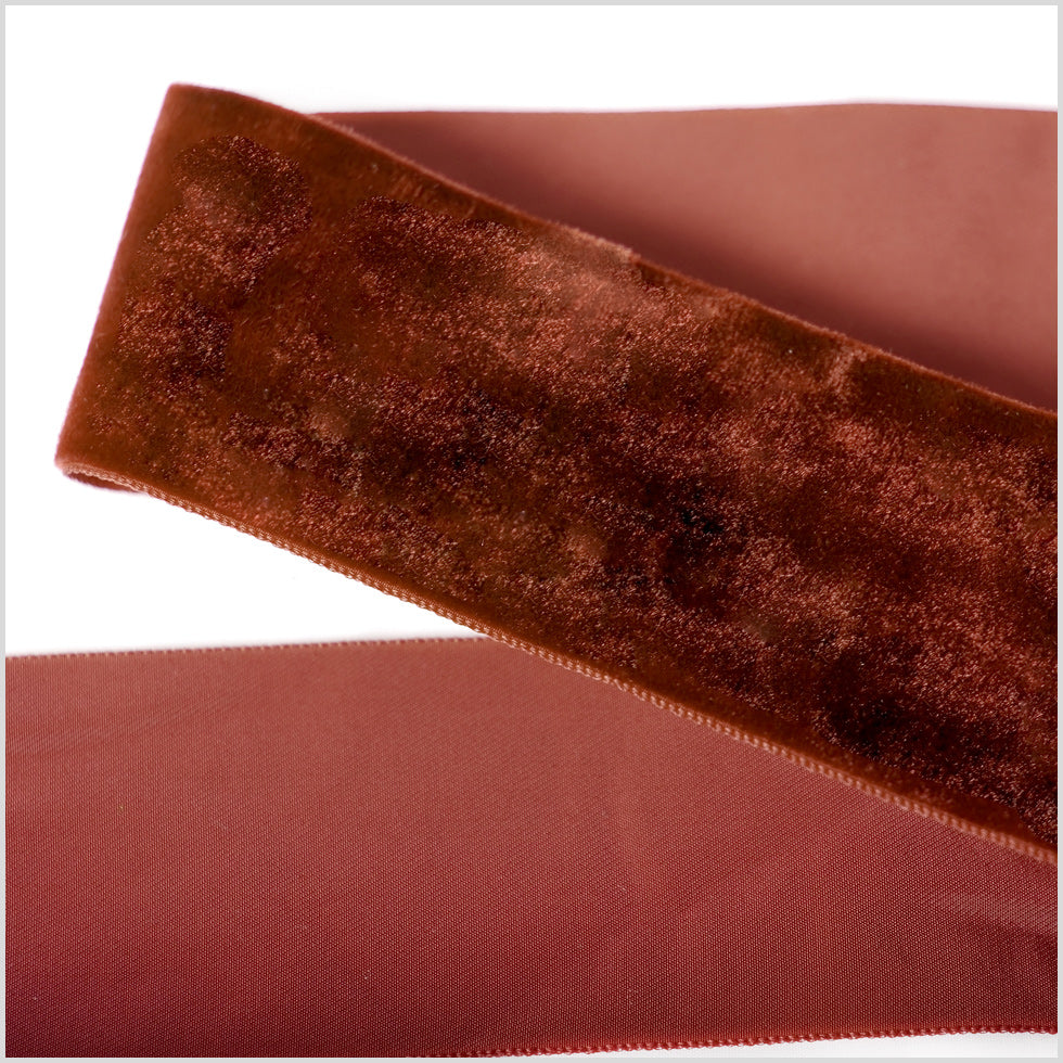 Guava Single Face Velvet Ribbon - 2 Guava Single Face Velvet Ribbon - 2