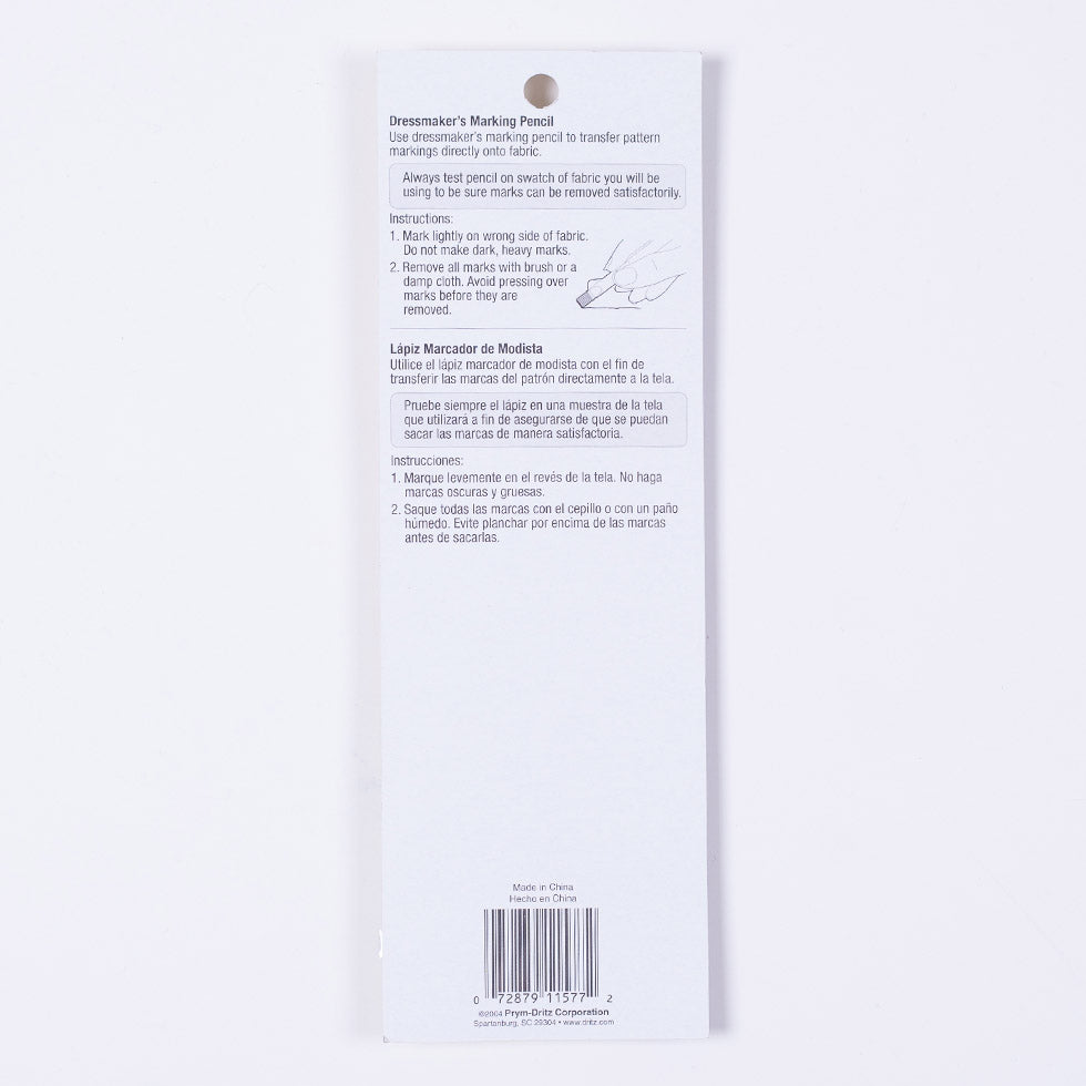 Dritz Blue Marking Pencil Detail