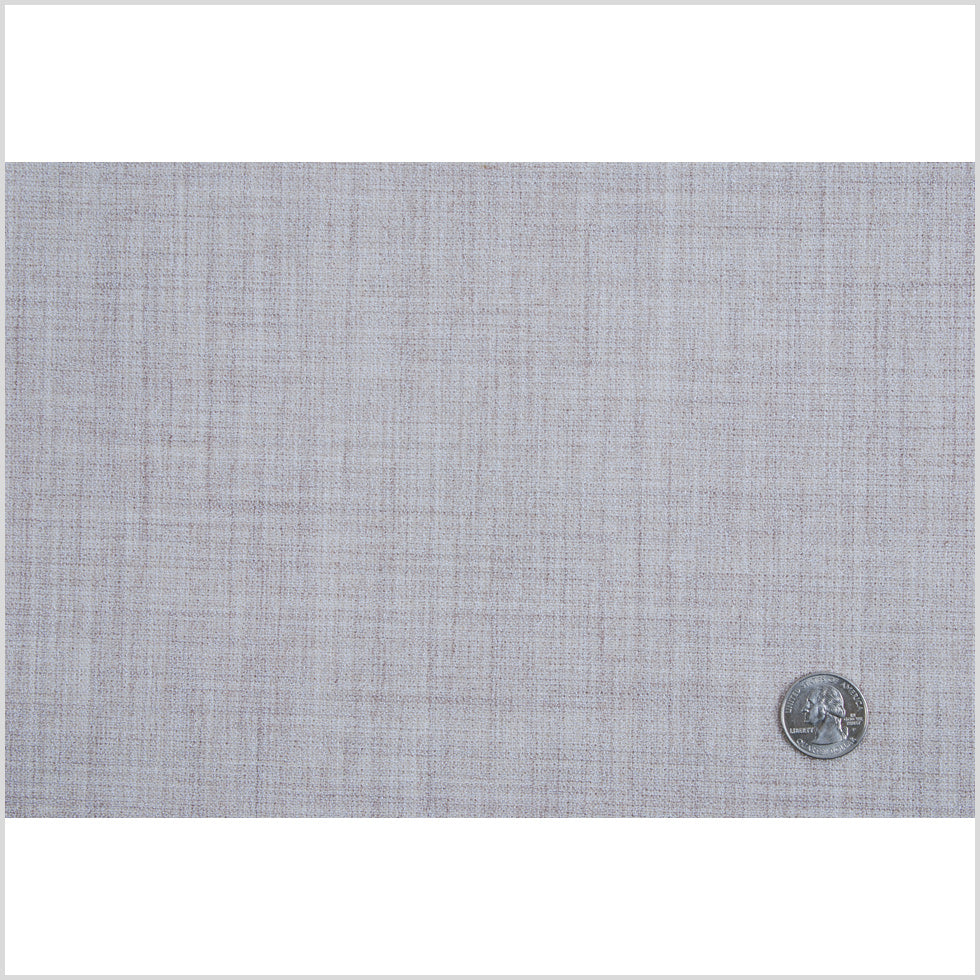 Famous NYC Designer Oatmeal Wool-Blend Double Cloth Full Famous NYC Designer Oatmeal Wool-Blend Double Cloth Full