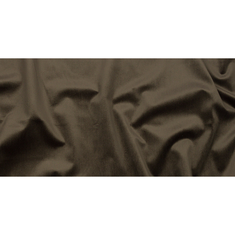 Gunmetal Solid Upholstery Velvet Full