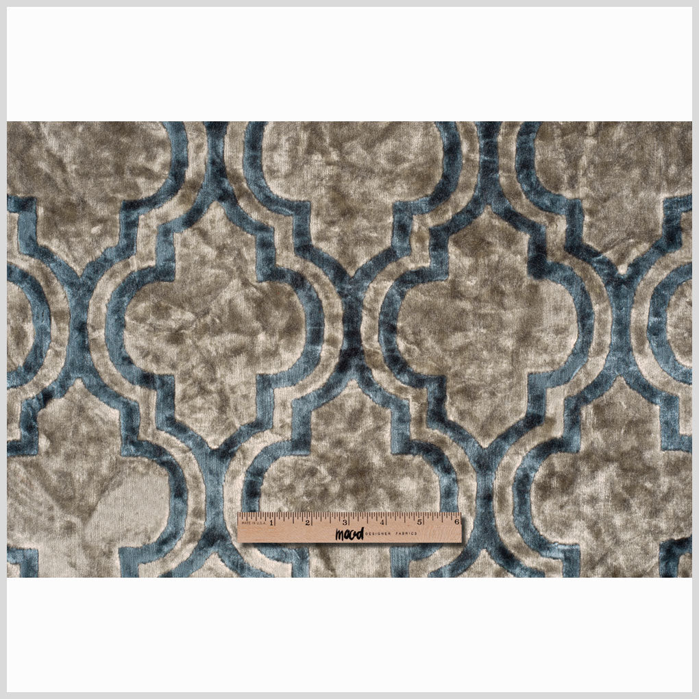 Gray Moroccan Velvet Full Gray Moroccan Velvet Full