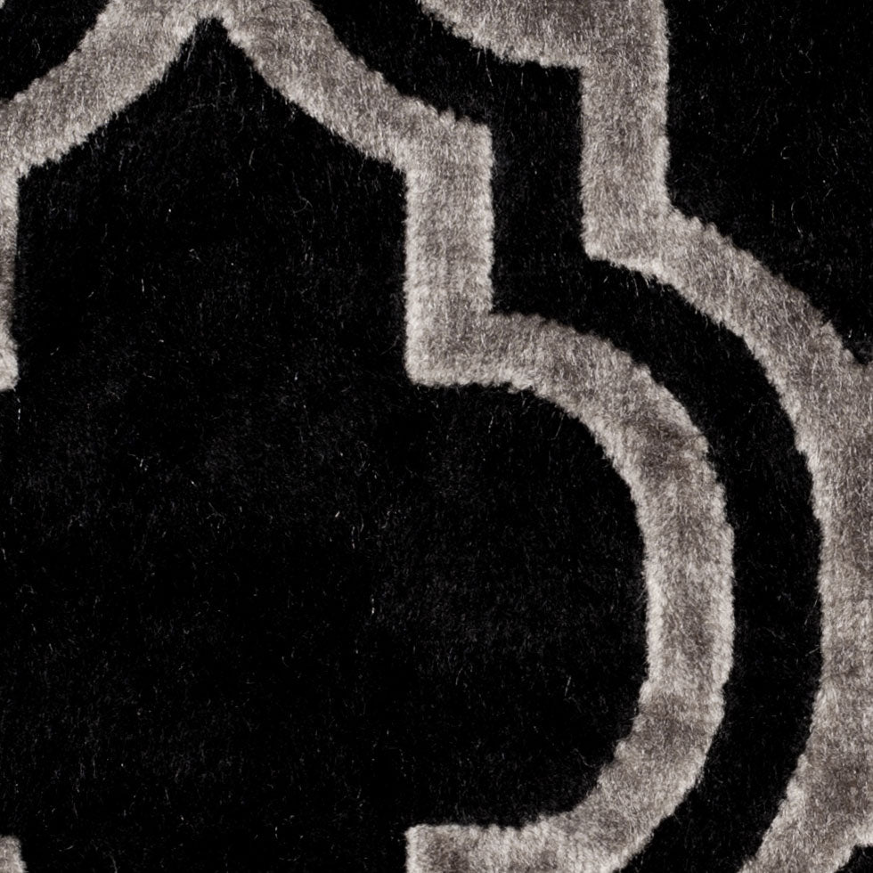 Black Moroccan Velvet - Detail Black Moroccan Velvet - Detail