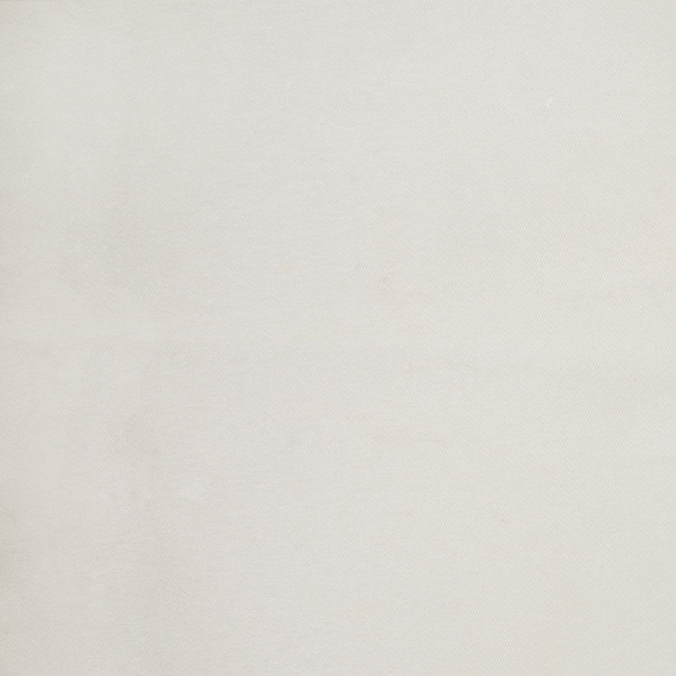 Ivory Solid Polyester Twill Ivory Solid Polyester Twill