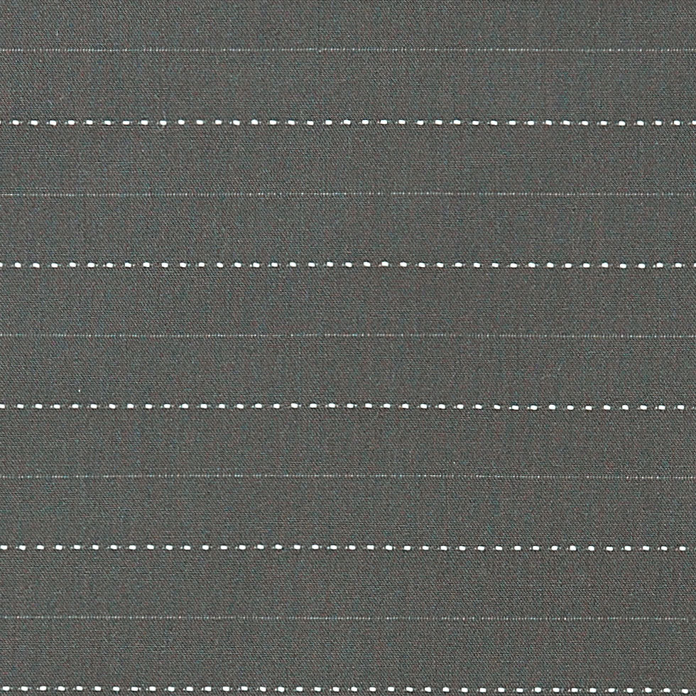 Gray Striped Cotton Blend - Detail Gray Striped Cotton Blend - Detail