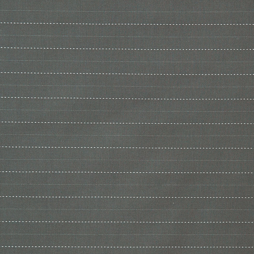 Gray Striped Cotton Blend Gray Striped Cotton Blend