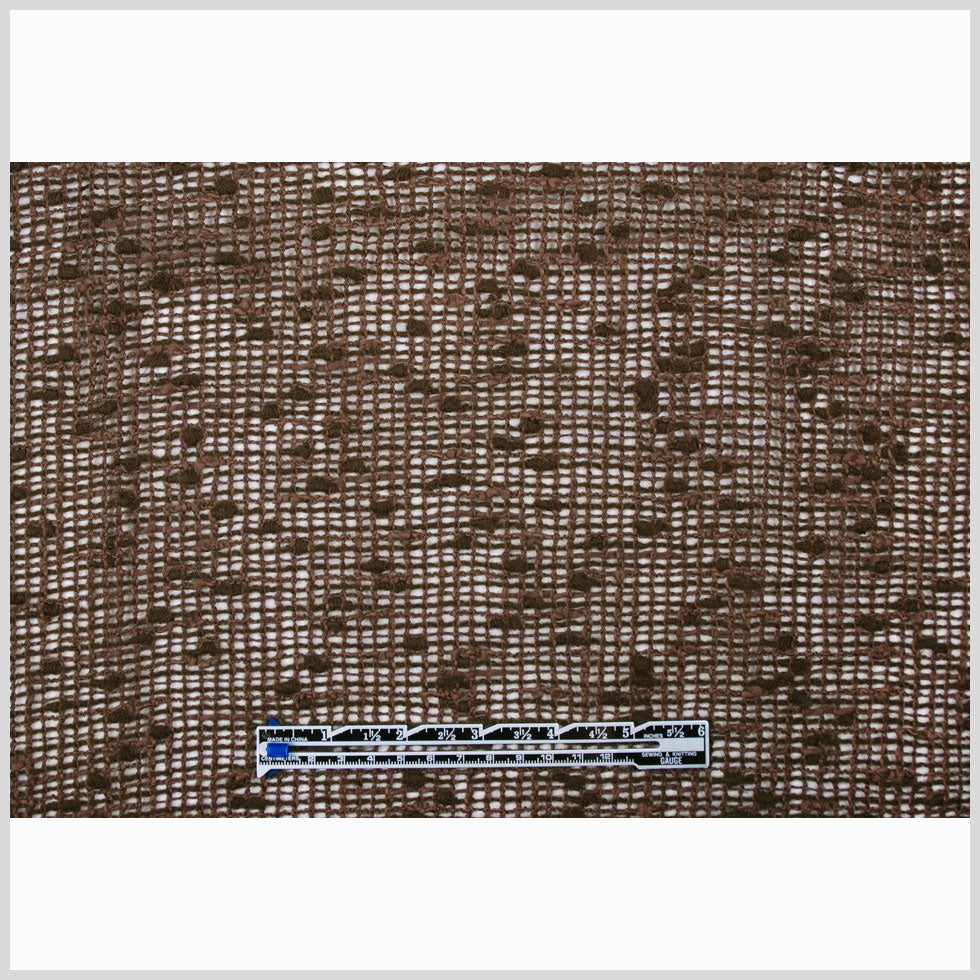 Italian Brown and Olive Wool Blend Netting Full Italian Brown and Olive Wool Blend Netting Full