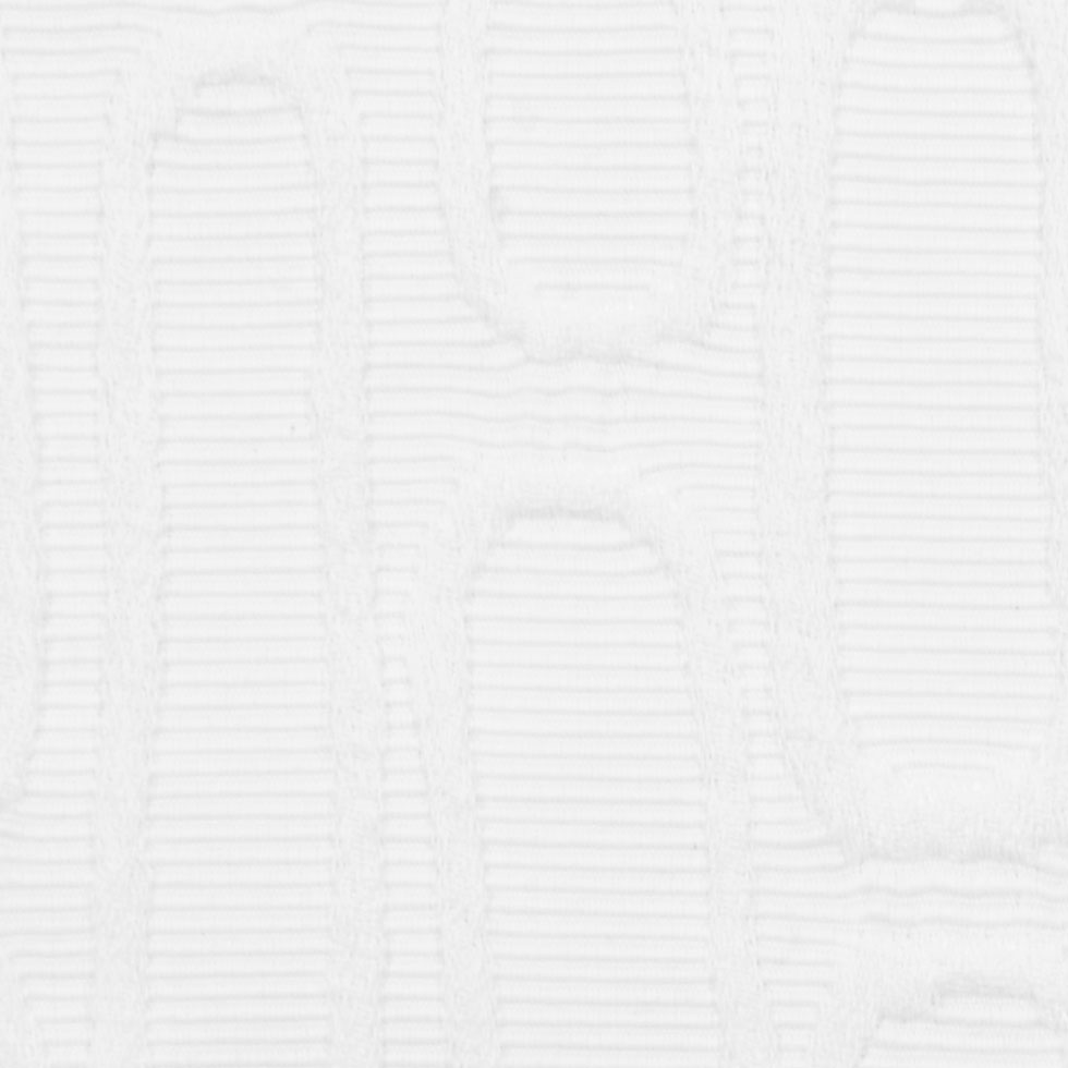 Italian White Geometric Modern Rayon Blend Detail Italian White Geometric Modern Rayon Blend Detail
