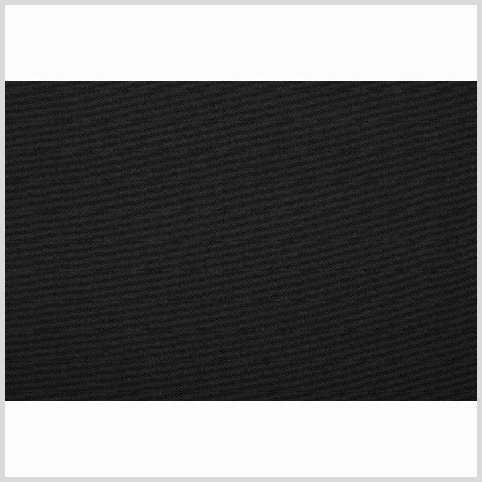 Japanese Black Solid Cotton Blend - Full Japanese Black Solid Cotton Blend - Full
