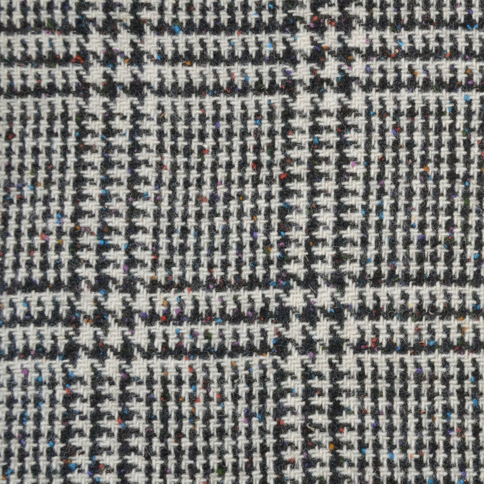 Italian Multicolor Plaid Wool Coating Italian Multicolor Plaid Wool Coating
