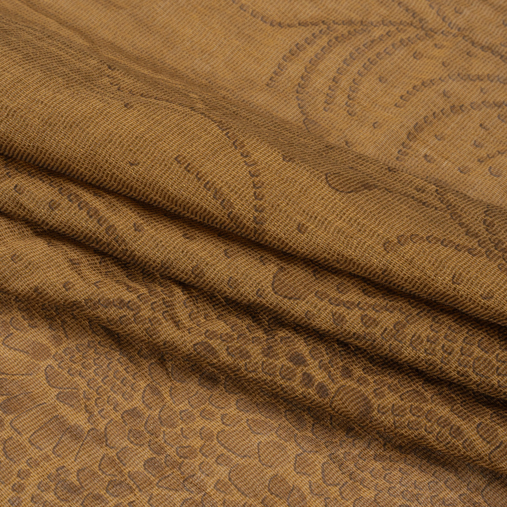 French Whisper-Thin Bronze Cotton Blend Folded French Whisper-Thin Bronze Cotton Blend Folded