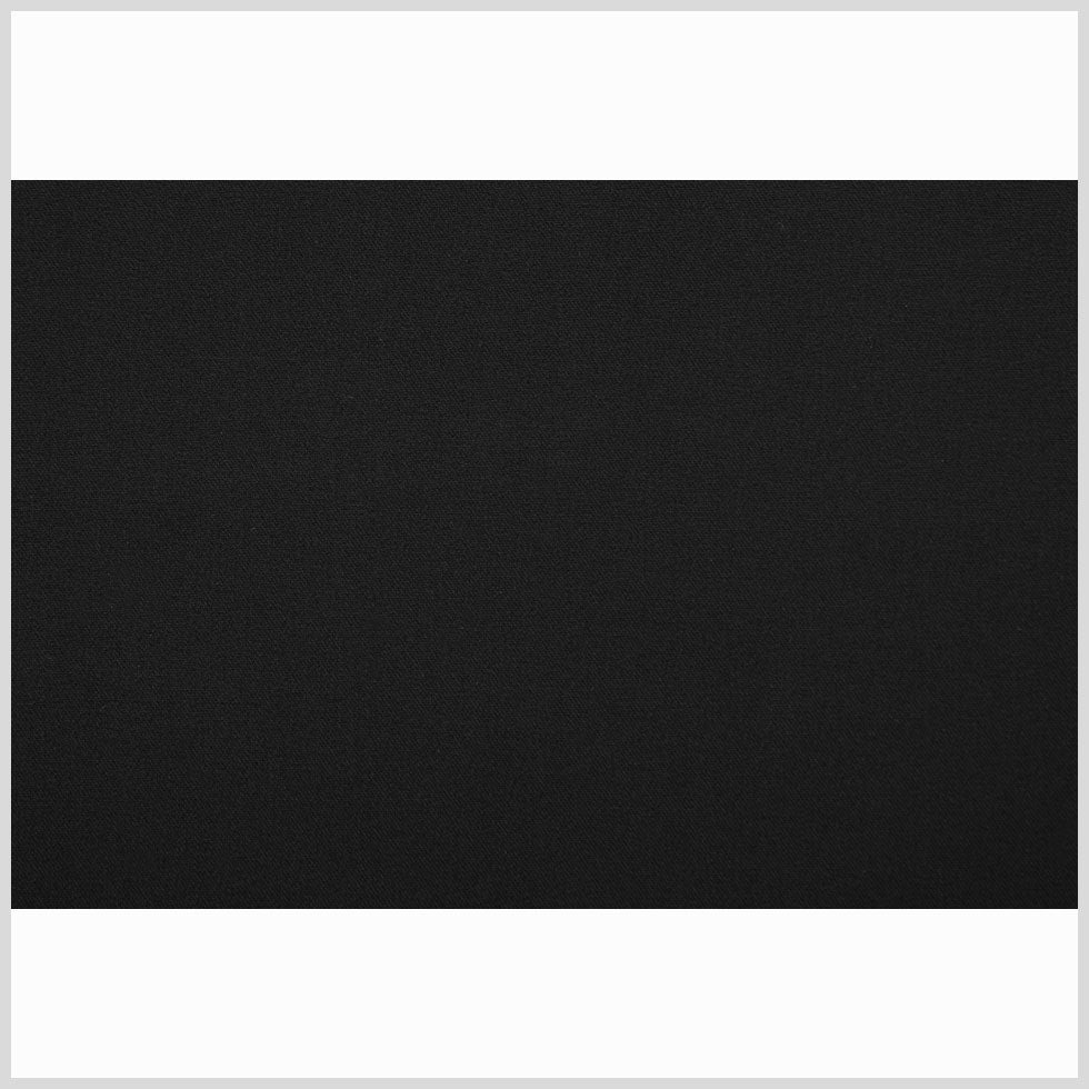 Italian Black Solid Suiting - Full Italian Black Solid Suiting - Full