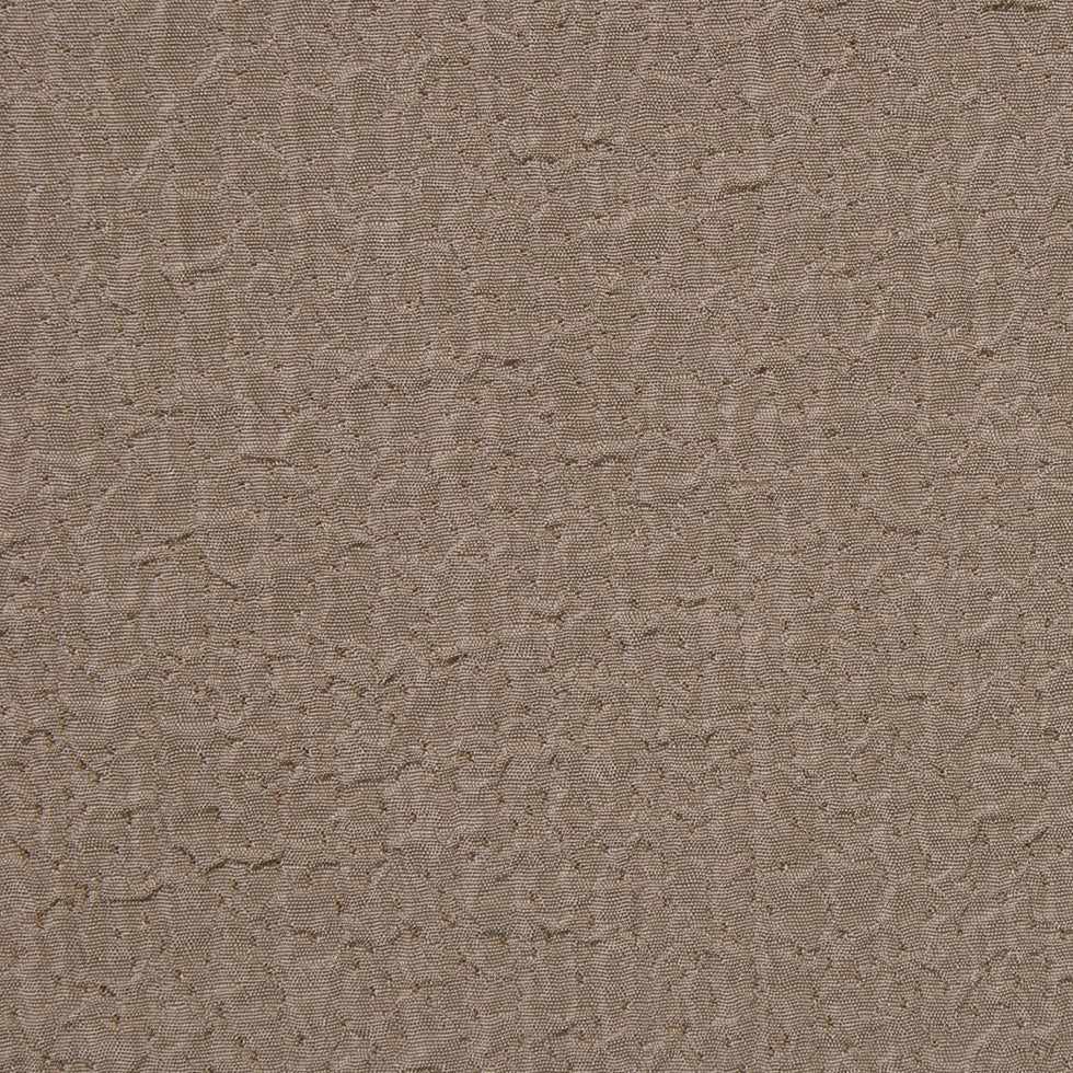 Taupe Crinkled Polyester-Rayon Woven Taupe Crinkled Polyester-Rayon Woven