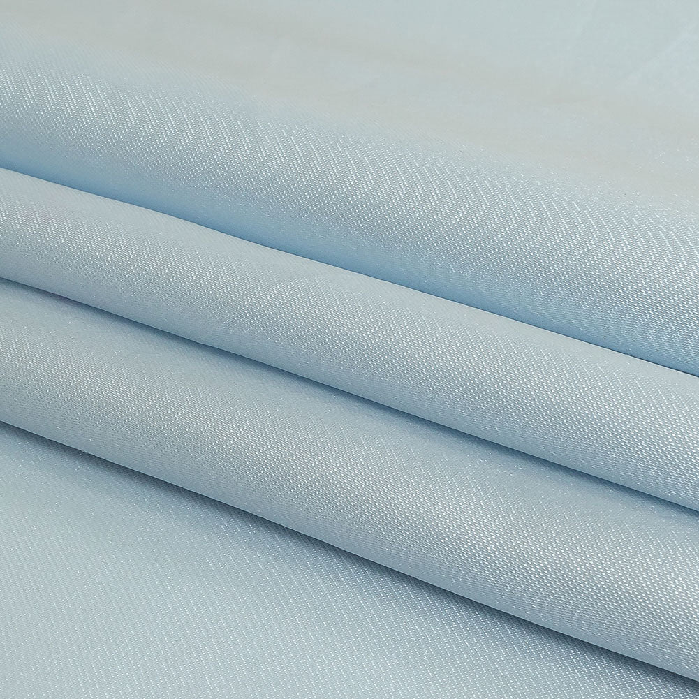 Light Blue Polyester Satin Folded Light Blue Polyester Satin Folded