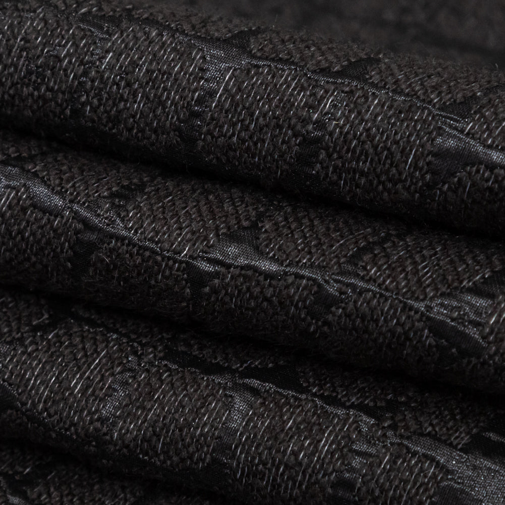 Metallic Mulch Ombred Reptile Brocade Panel - Detail Metallic Mulch Ombred Reptile Brocade Panel - Detail