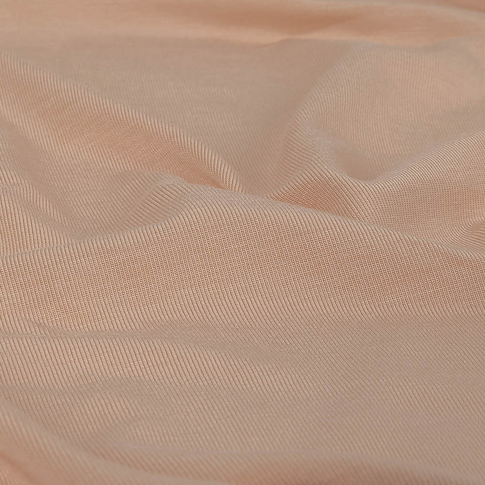 Creme de Peche Rayon Stretch Jersey - Detail Creme de Peche Rayon Stretch Jersey - Detail