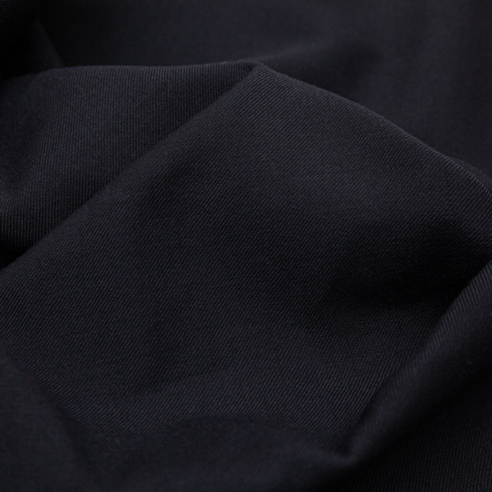 Black Iris Sturdy Wool Twill - Detail Black Iris Sturdy Wool Twill - Detail