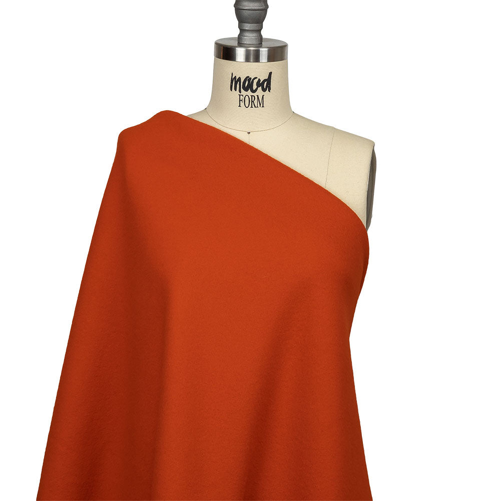 Pumpkin Orange Acrylic Fleece Drape Pumpkin Orange Acrylic Fleece Drape