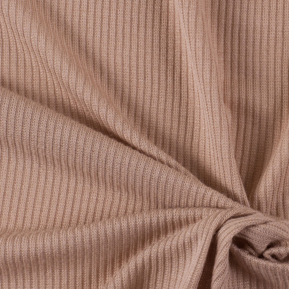 Nude Solid Silk-Modal Lingerie Knit - Detail Nude Solid Silk-Modal Lingerie Knit - Detail