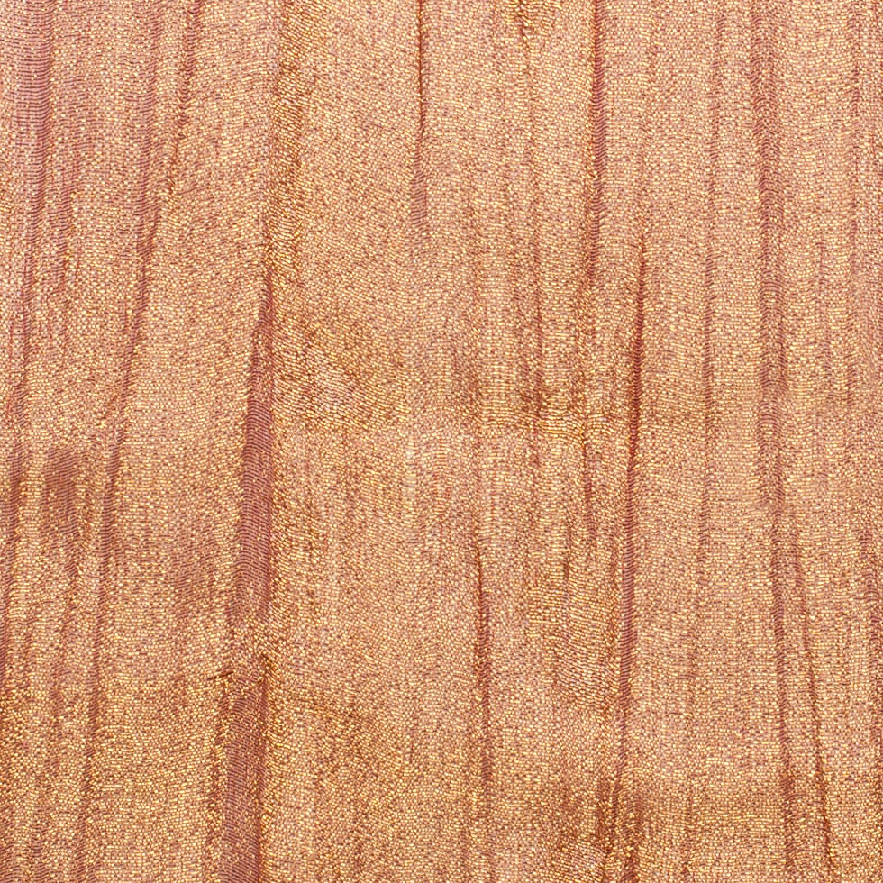 Iridescent Organza - Pumpkin Detail Iridescent Organza - Pumpkin Detail